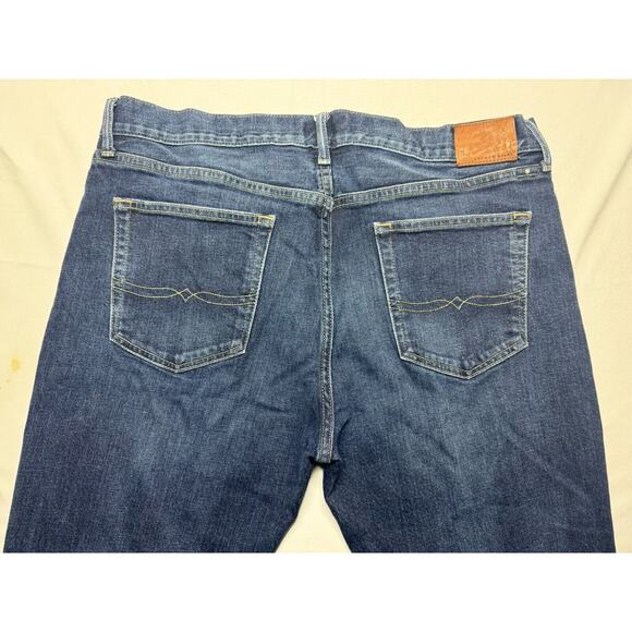 Lucky Brand Men's 121 Heritage Slim Straight Leg Blue Denim Jeans - Size 38x31.5 - Picture 4 of 8